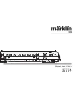 marklin 37774 User Manual preview