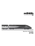 marklin 37794 Instruction Manual preview