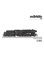 marklin 37895 Instruction Manual preview