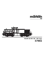 Preview for 1 page of marklin 37901 Instruction Manual