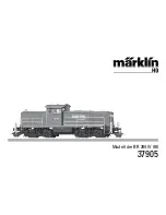 marklin 37905 Instruction Manual preview