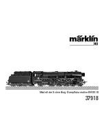 marklin 37918 User Manual предпросмотр