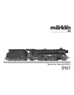 Предварительный просмотр 1 страницы marklin 37922 User Manual