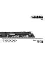 marklin 37994 User Manual предпросмотр