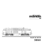 Preview for 1 page of marklin 39181 User Manual