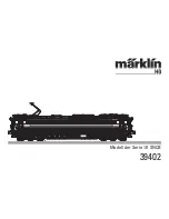 Preview for 1 page of marklin 39402 User Manual