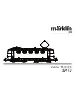 Preview for 1 page of marklin 39413 User Manual