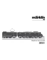 Preview for 1 page of marklin 39591 User Manual