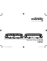 Preview for 1 page of marklin 39982 User Manual