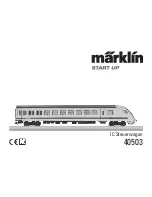 Preview for 1 page of marklin 40503 Manual