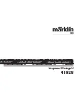 marklin 41928 Instruction Manual preview