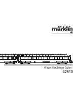 marklin 42610 User Manual preview