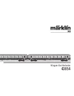 marklin 43854 User Manual preview