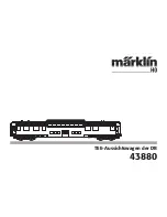 Preview for 1 page of marklin 43880 User Manual