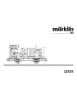 marklin 43985 User Manual предпросмотр