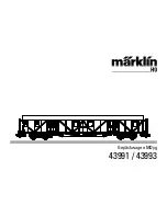 Preview for 1 page of marklin 43991 User Manual