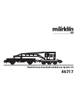 Preview for 1 page of marklin 46715 Instruction Manual