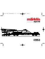 Preview for 1 page of marklin 49950 User Manual