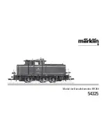 marklin 54325 User Manual предпросмотр