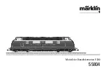 marklin 55804 User Manual preview