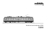 marklin 55918 User Manual preview