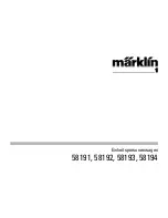 marklin 58191 User Manual предпросмотр