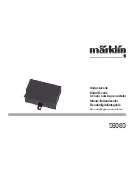 Preview for 1 page of marklin 59080 User Manual