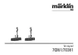 Preview for 1 page of marklin 70361 Manual