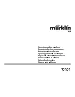 Preview for 1 page of marklin 72021 User Manual