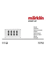 marklin 72752 User Manual предпросмотр