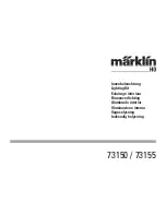 Предварительный просмотр 1 страницы marklin 73150 User Manual