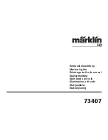 Preview for 1 page of marklin 73407 User Manual