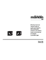 Preview for 1 page of marklin 74470 User Manual