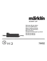 marklin 74492 Instruction Manual preview