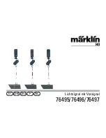 marklin 76495 User Manual preview