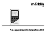 Предварительный просмотр 1 страницы marklin 78111 Manual