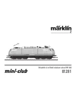 marklin 81281 User Manual preview