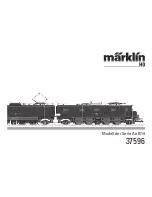 marklin Ae 8/14 Series Manual preview