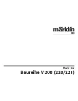 marklin bauheihe V 200 User Manual предпросмотр