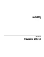 marklin Baureihe DH 360 User Manual preview