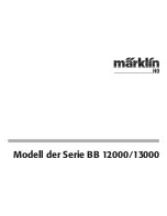 Preview for 1 page of marklin BB 12000 User Manual