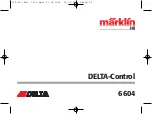 Предварительный просмотр 1 страницы marklin DELTA-Control 6604 Manual