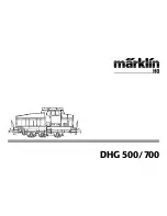 Предварительный просмотр 1 страницы marklin DHG 500 User Manual