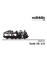 marklin EB 3/5 series User Manual предпросмотр