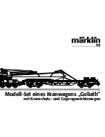 Предварительный просмотр 1 страницы marklin GOLIATH User Manual