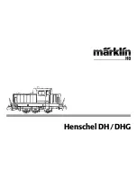 marklin Henschel DH User Manual предпросмотр