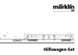 Preview for 1 page of marklin Hilfswagen-Set Manual