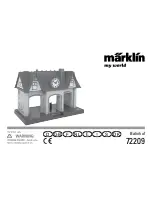 Предварительный просмотр 1 страницы marklin my world 72209 User Manual