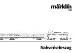 Предварительный просмотр 1 страницы marklin Nahverkehrszug Instruction Manual