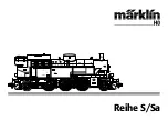 marklin reihe s/sa Instruction Manual предпросмотр